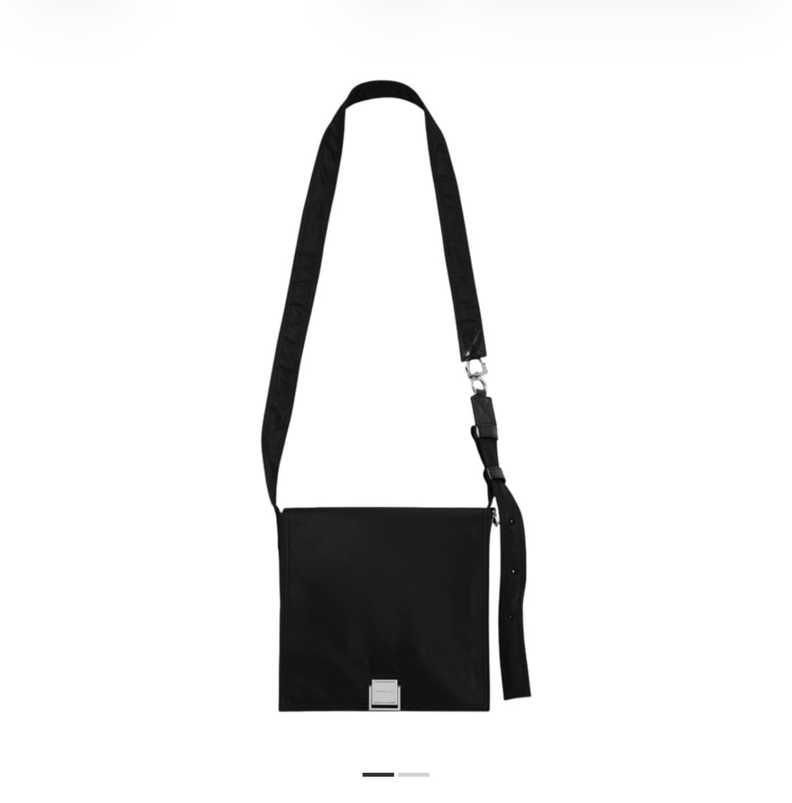 우영미 나일론 크로스바디 백 블랙 상품이미지1