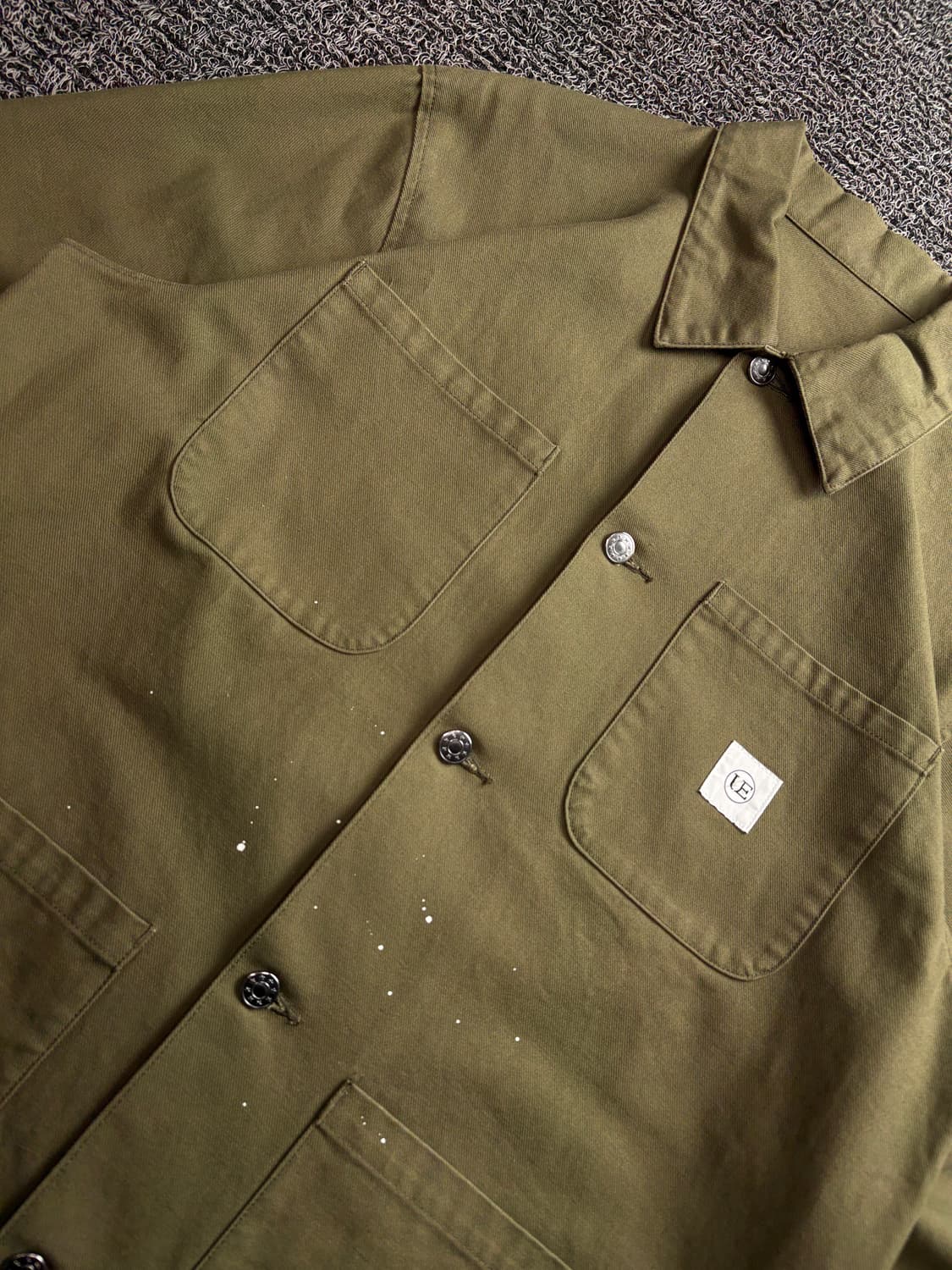 스프넷 유니폼 익스페리먼트 일판 아메카지 페인팅 워크자켓 3827 상품이미지3