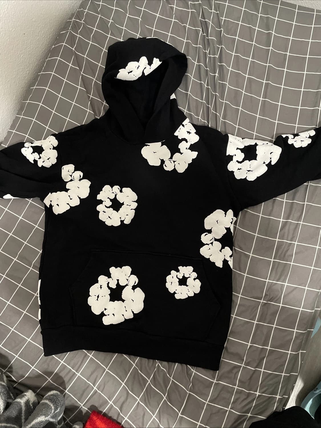 데님 티어스 더 코튼 리쓰 후드티 블랙 상품이미지1