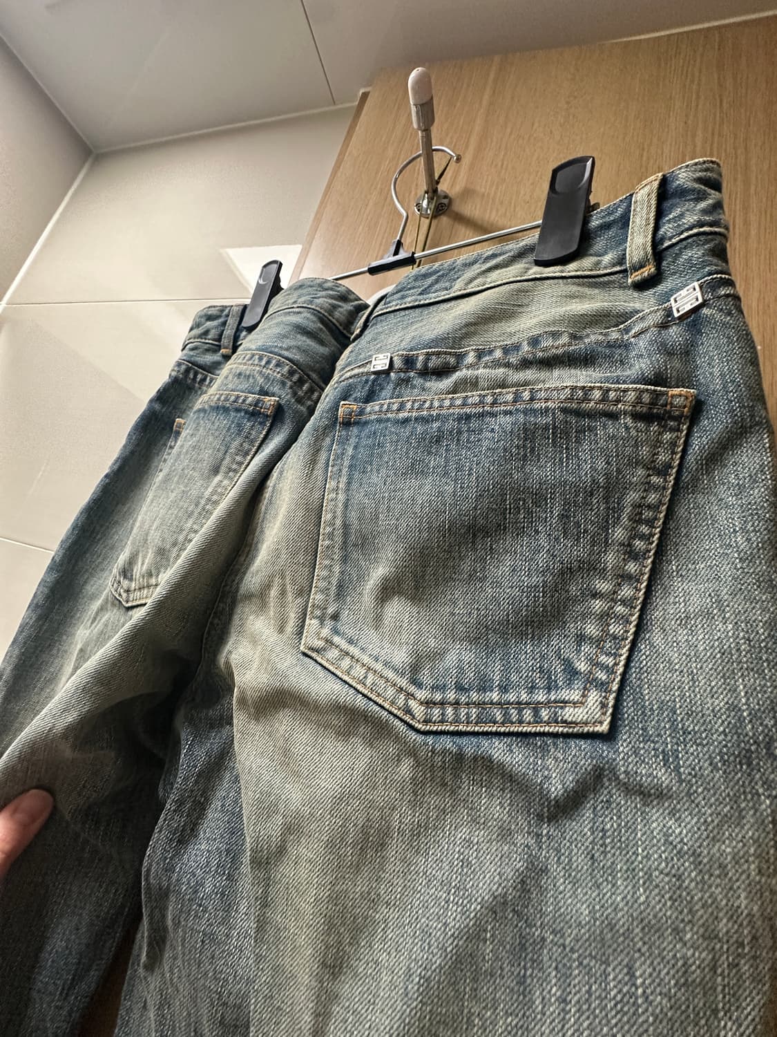 Givenchy 지방시 워신 데님 일본 빈티지 28 상품이미지5