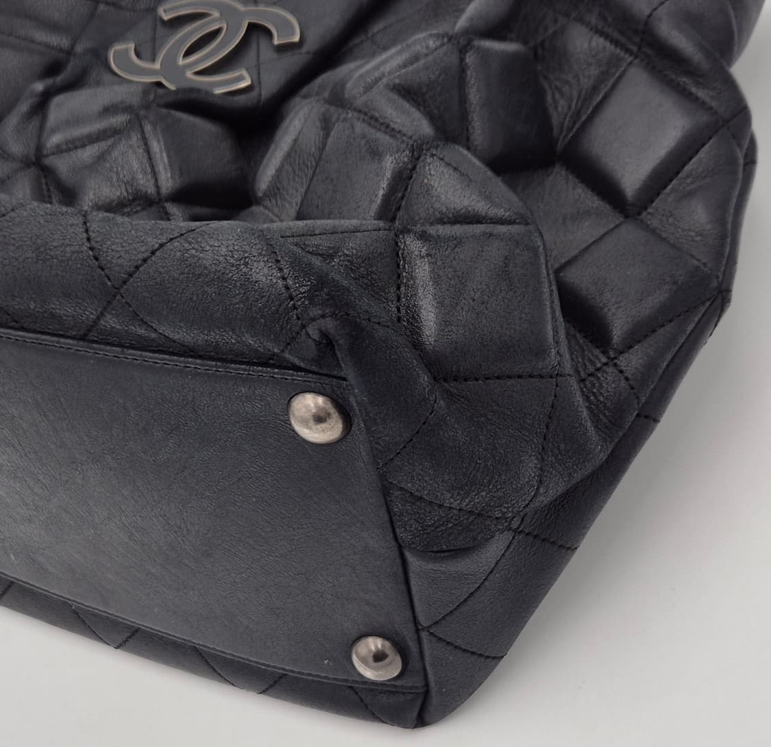 샤넬 큐브 퀼팅 슬론 스퀘어 토트 쇼퍼백 상품이미지10