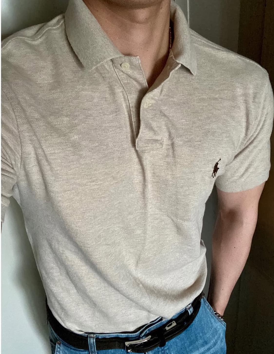 정품 폴로랄프로렌 카라 반팔티 백화점 구입 상품이미지9