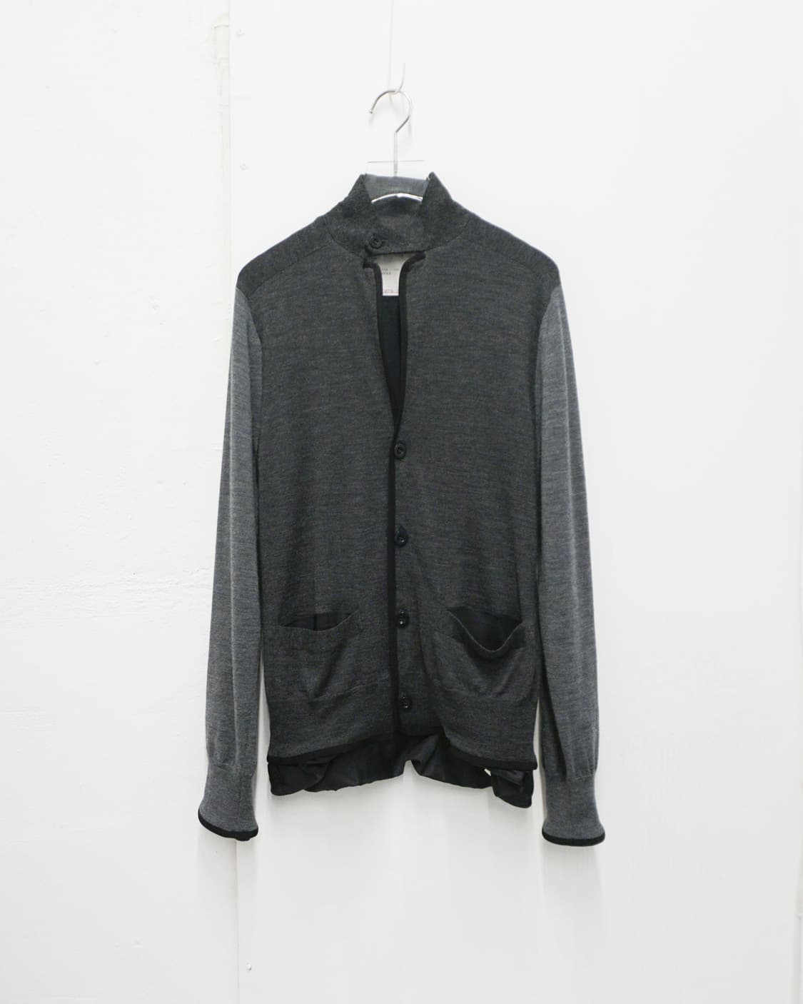 SACAI wool layered cardigan (unisex) 상품이미지1