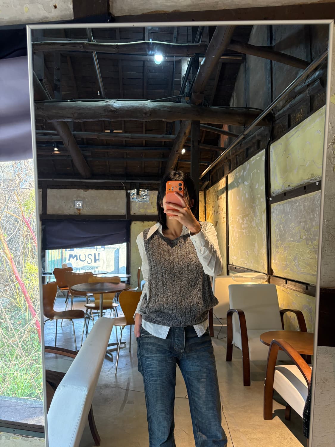 ICB 울, 아크릴 혼방 베스트 니트베스트 상품이미지2