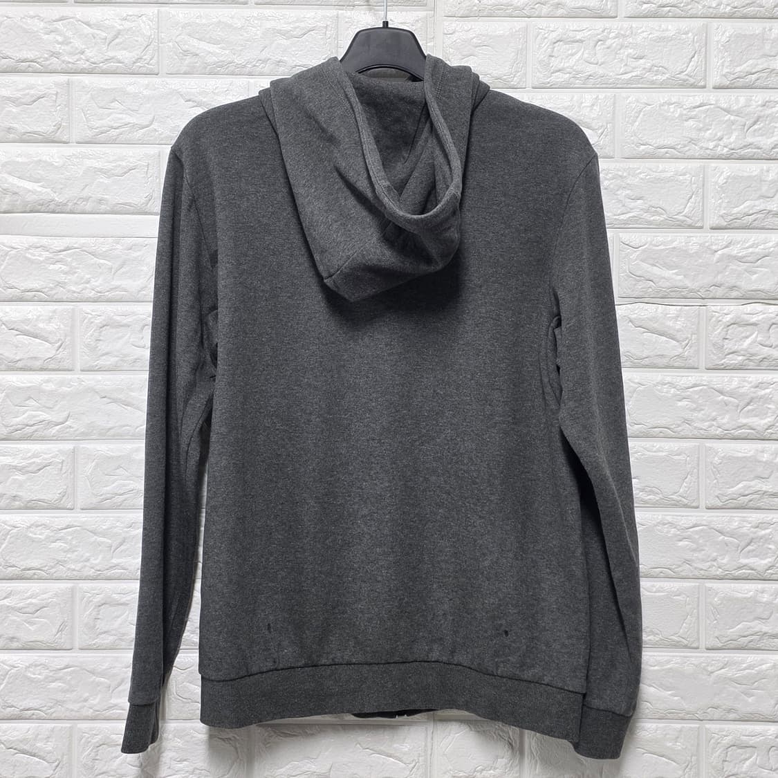 택포_ 아디다스 후드집업 회색 100 상품이미지4