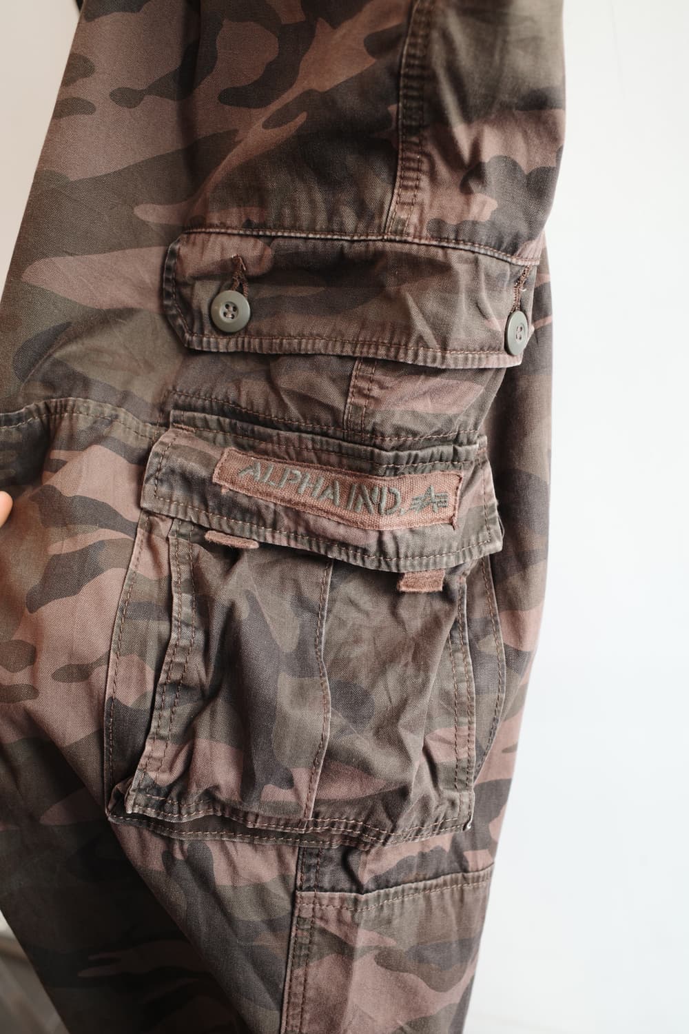 ALPHA INDUSTRIES 알파 밀리터리 카고팬츠 (48인치) 상품이미지4