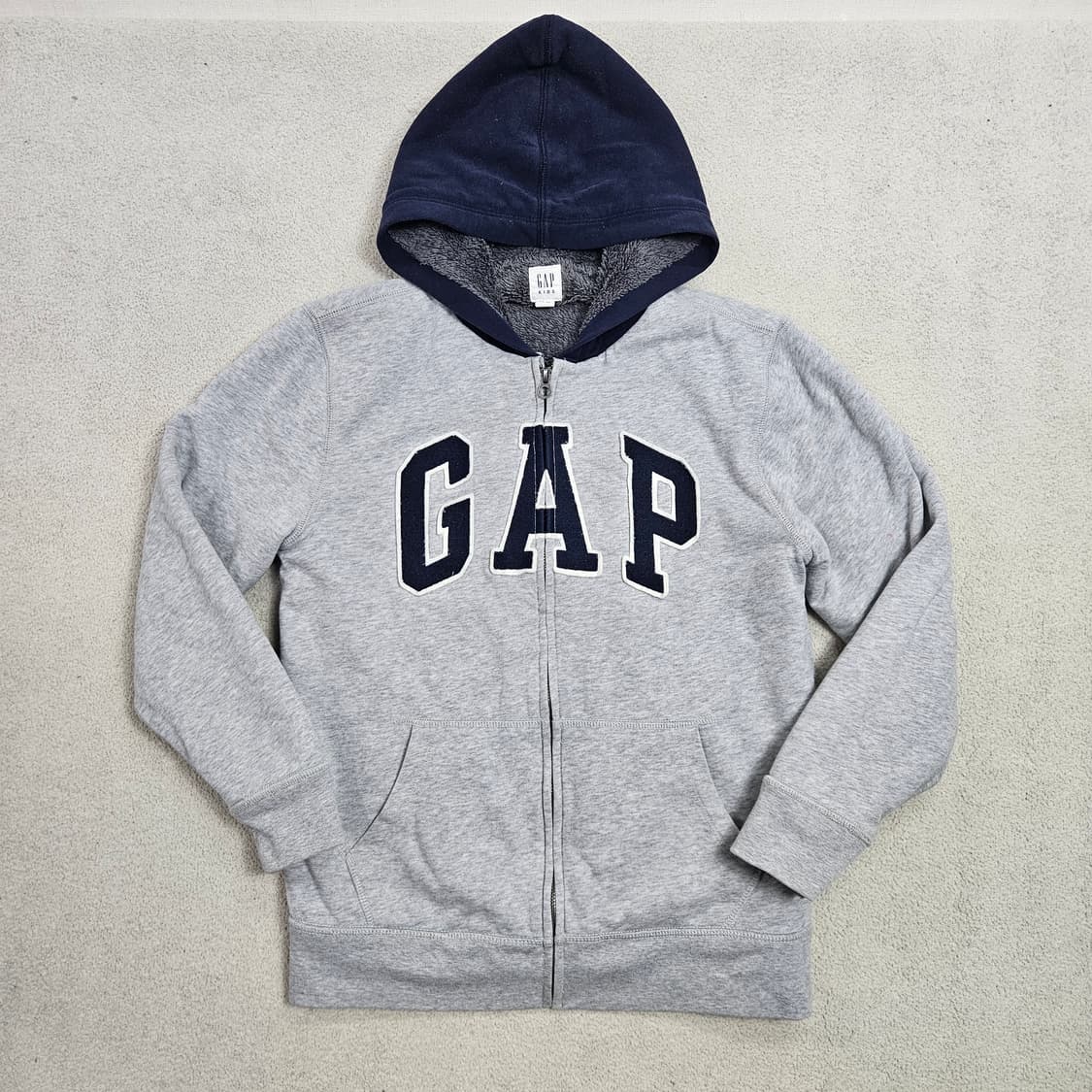 GAP 보아 후드 집업 XXL 14-16 상품이미지1