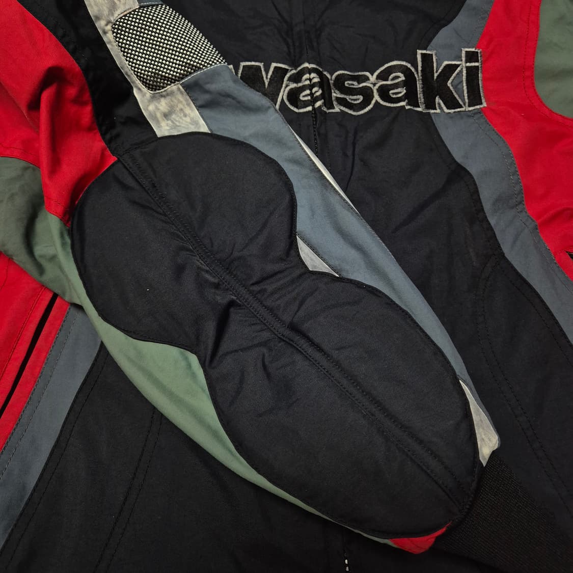 [우주매물🔥] 가와사키 모터 사이클 레이싱 자켓 상품이미지5