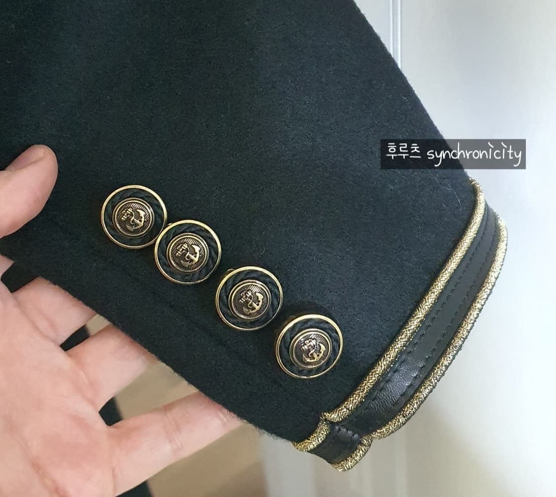 생로랑 오피서 더블 코트 48 상품이미지9