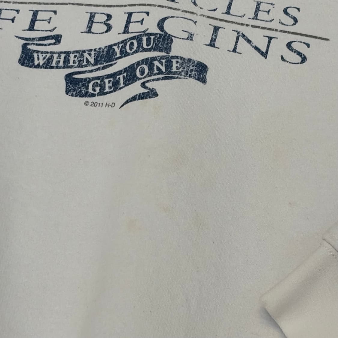 미국 빈티지 할리데이비슨 알라스카 롱슬리브 긴팔티 상품이미지9