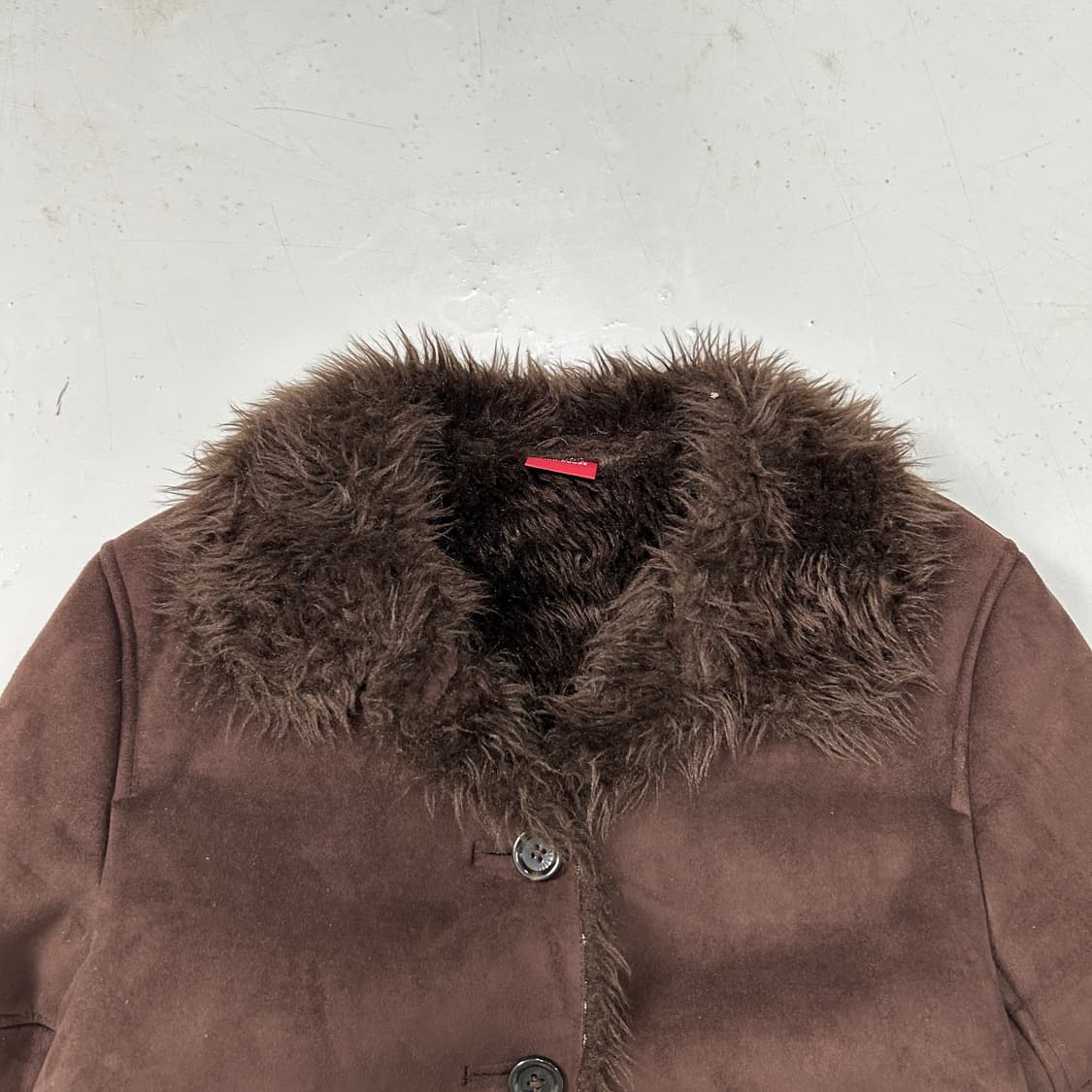 핑크하우스 스웨이드 퍼 자켓 상품이미지2