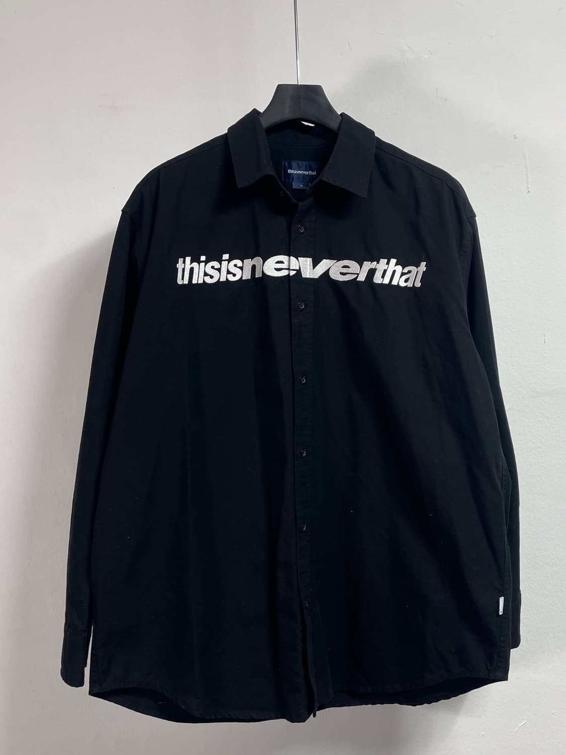 디스이즈네버댓 빅로고 옥스포드 셔츠 (on.498) 상품이미지1