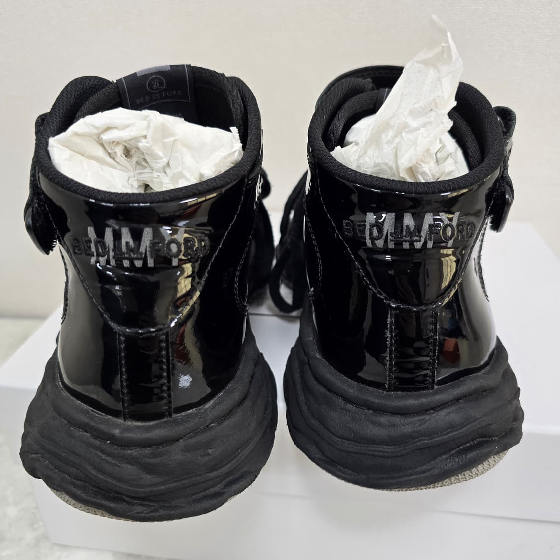 미하라 야스히로 x 베드 J.W. 포드 웨인 페이던트 하이탑 42사이즈 상품이미지6