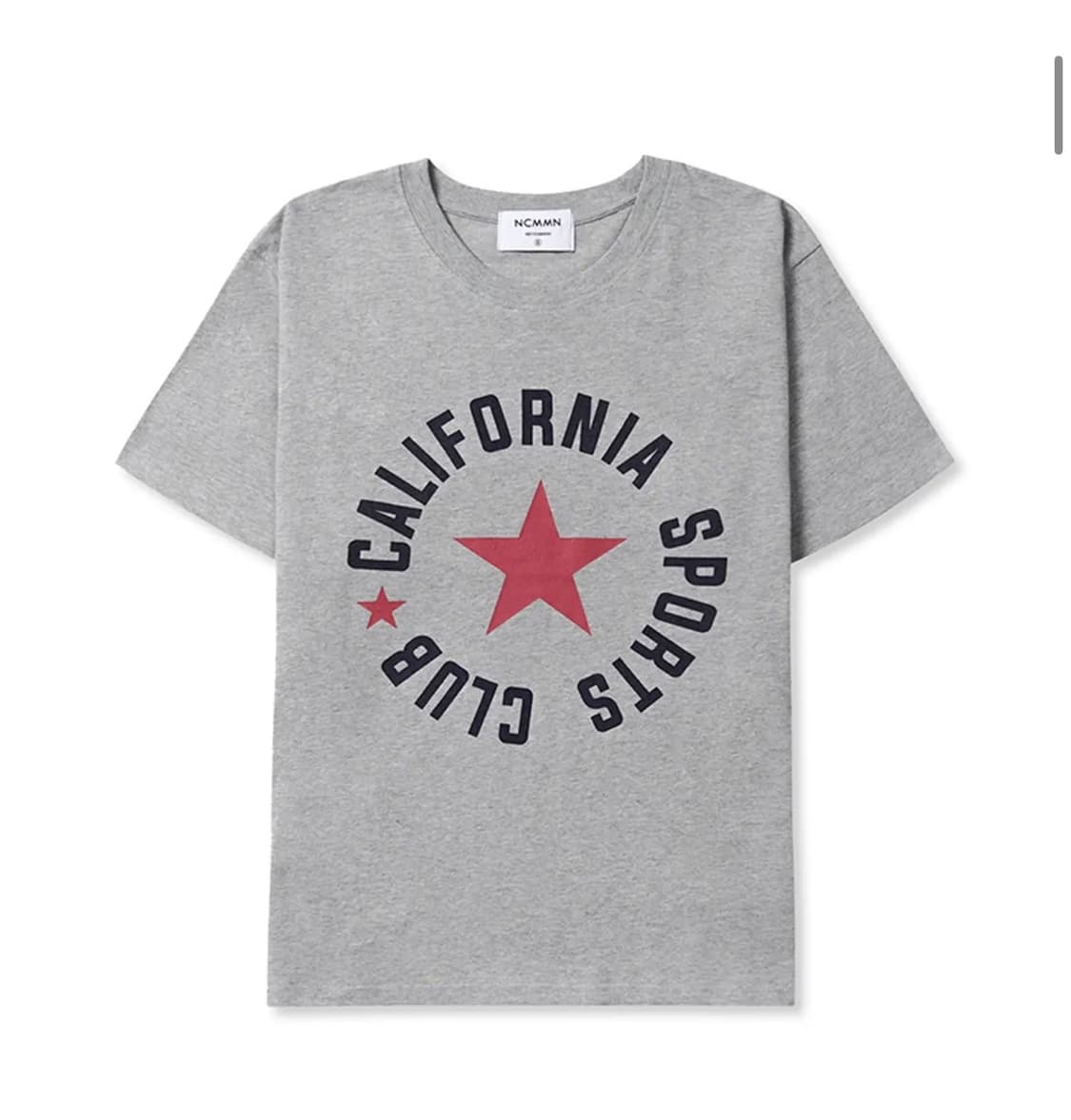 노이커먼 티셔츠 SPORTS CLUB TEE Gray 그레이 상품이미지1