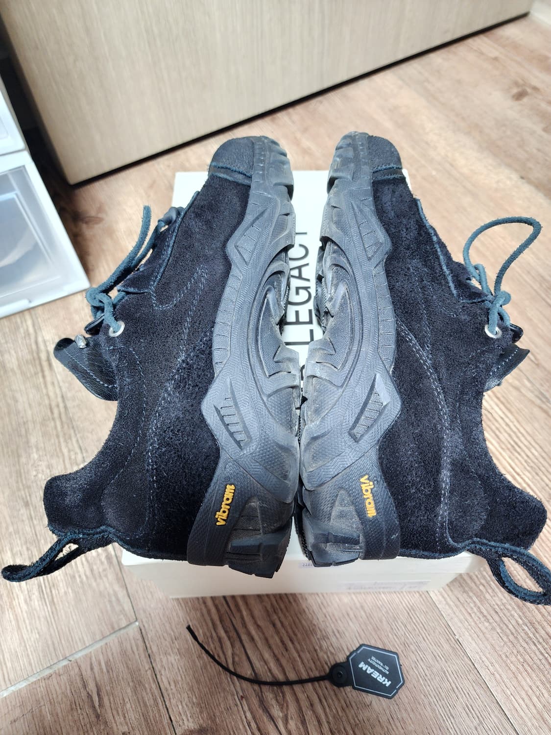 [42] 아워레가시 가베 스텔스 블랙 레더 상품이미지4