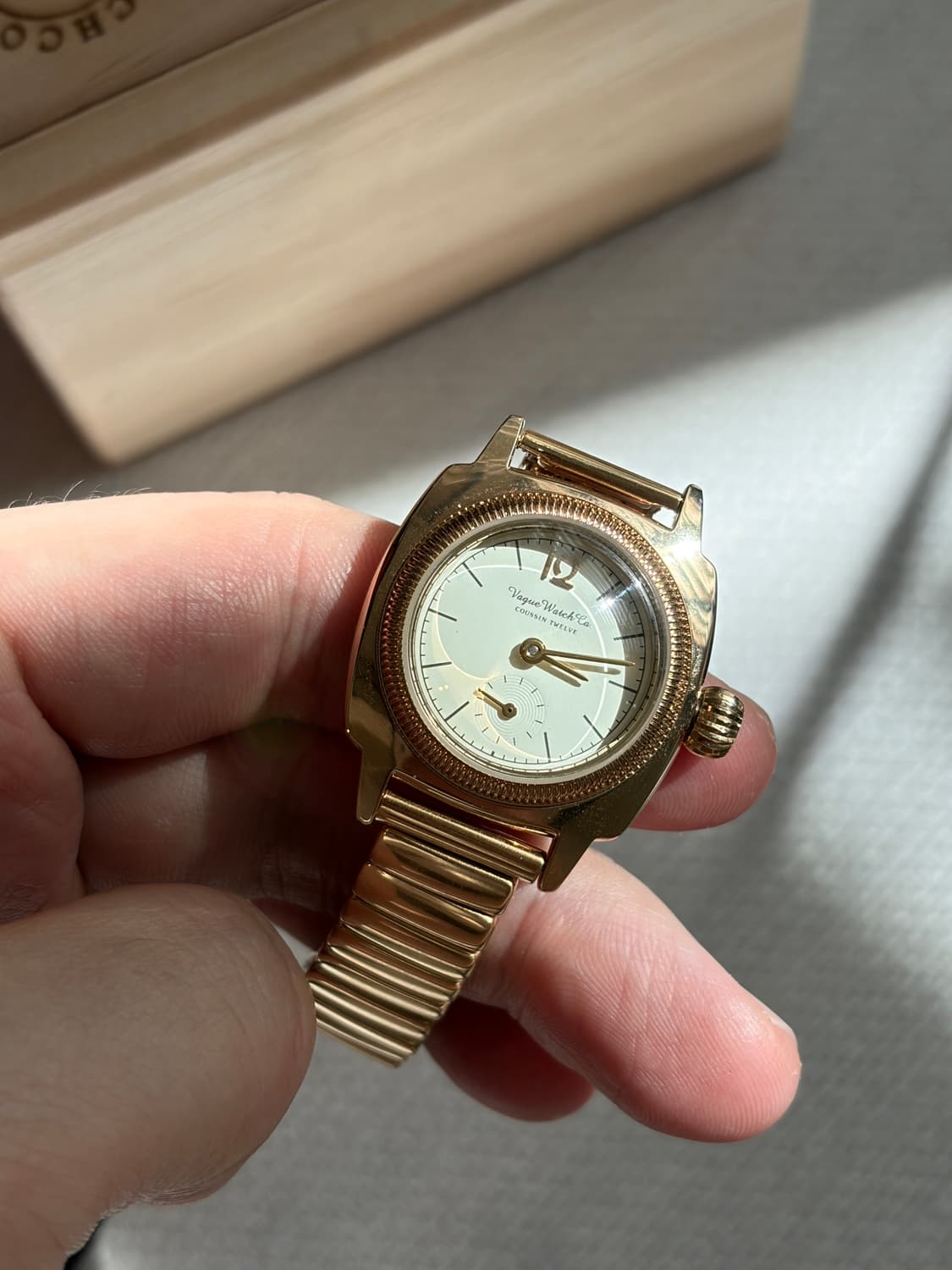 바그워치 / coussin 골드 체인 시계 28mm 상품이미지4