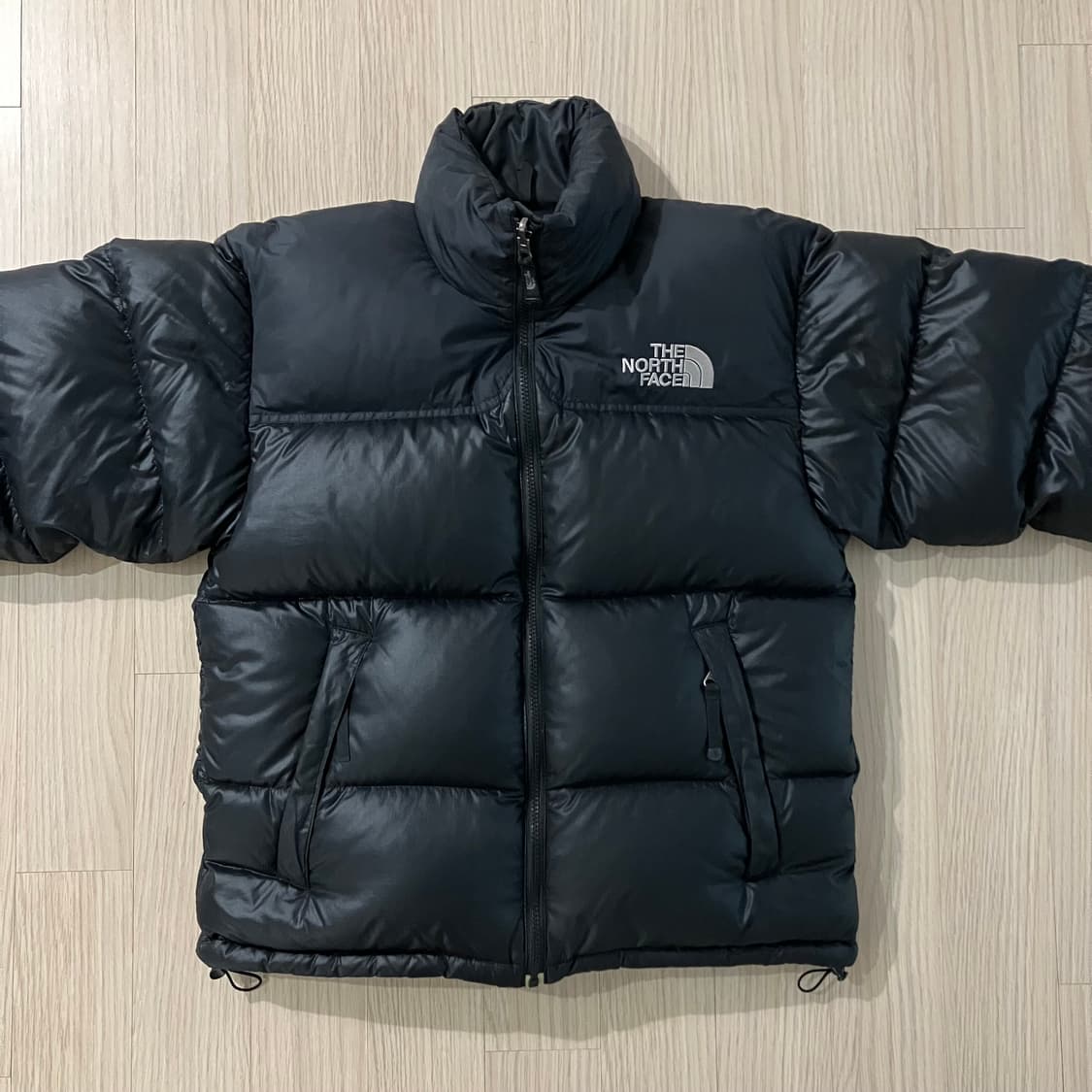 노스페이스 700 눕시 패딩 블랙 올검 상품이미지2