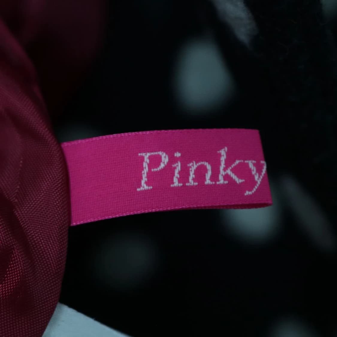 PINKY GIRLS 도트 울 혼방 더플 코트 60437 상품이미지8