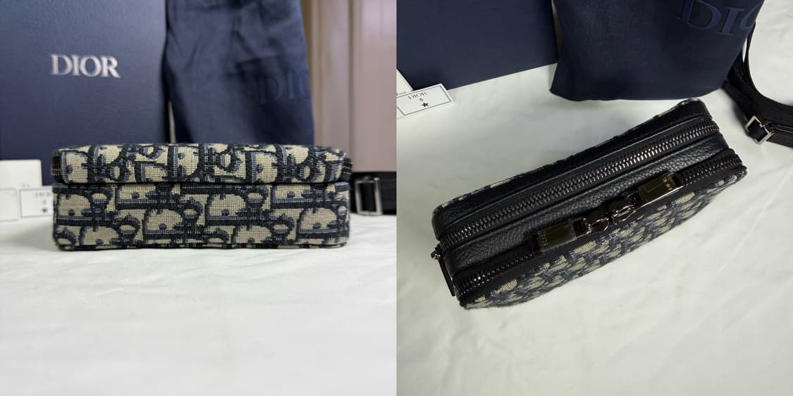 [풀구성] 디올 오블리크 숄더 스트랩 파우치 자카드 크로스백 상품이미지3