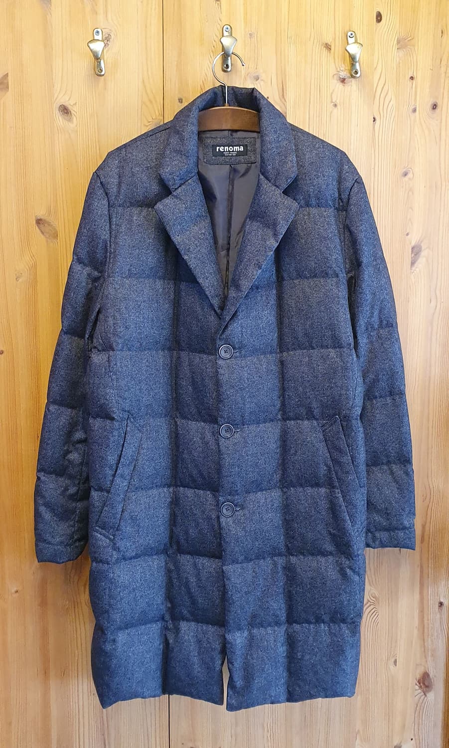 100.레노마 다운 패딩코트 상품이미지2