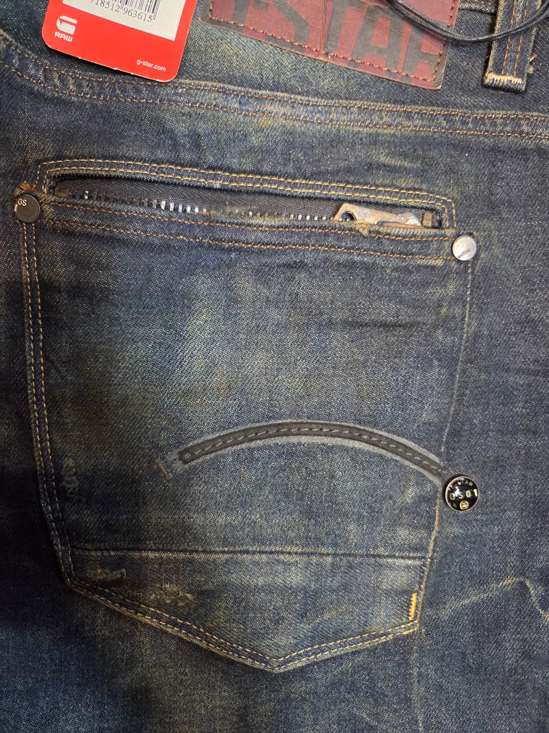 G-STAR RAW 청바지 남성 3301 (W32/L30) 상품이미지6