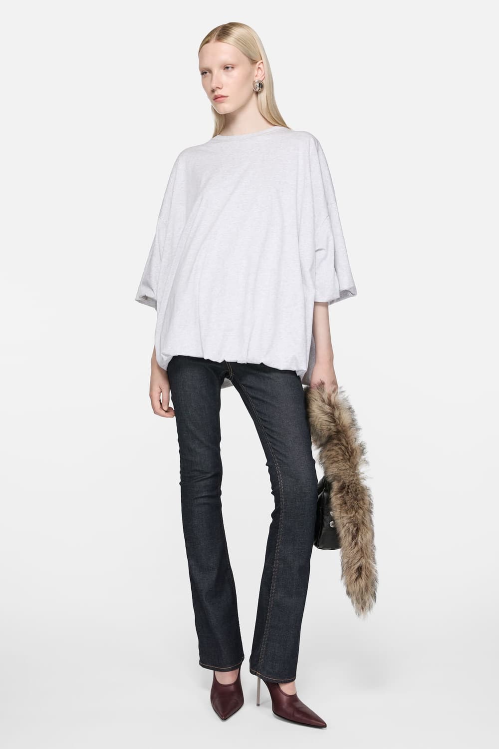 [M]아크네스튜디오 25ss 볼륨 티셔츠 상품이미지5