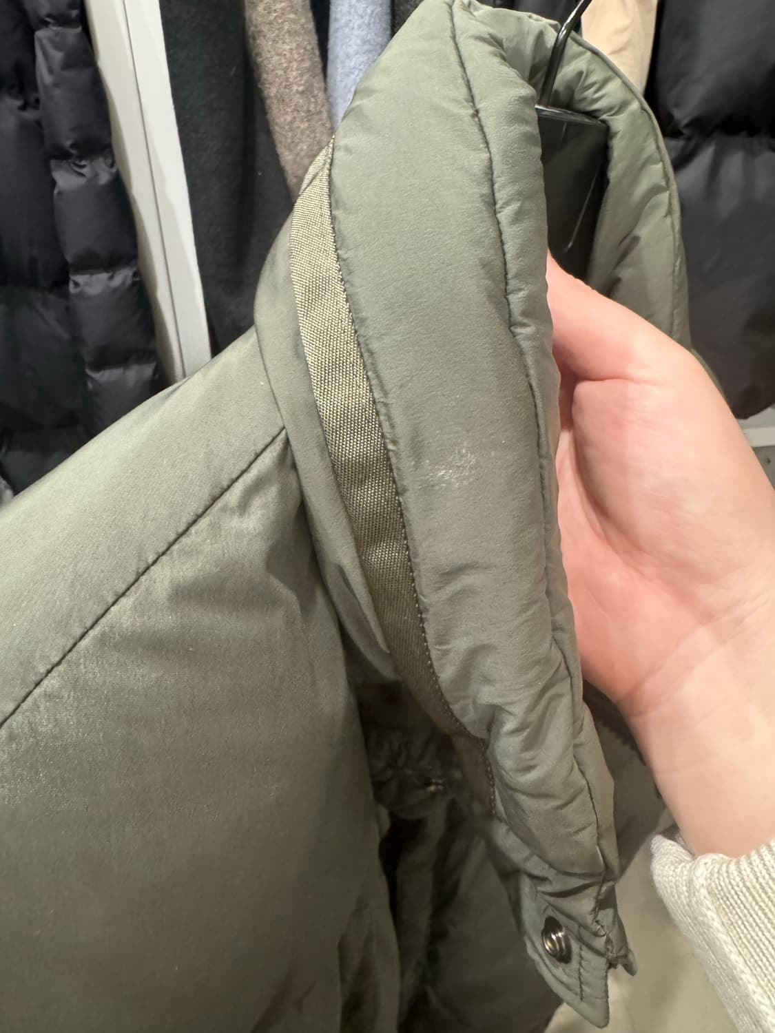 cp company nycra-r 패딩 카키그레이 54 상품이미지5