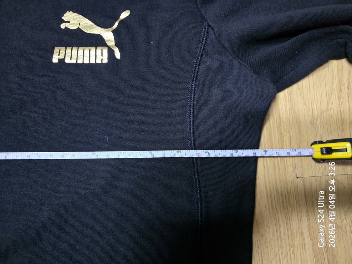 푸마 블랙 맨투맨 XL 사이즈 상품이미지2