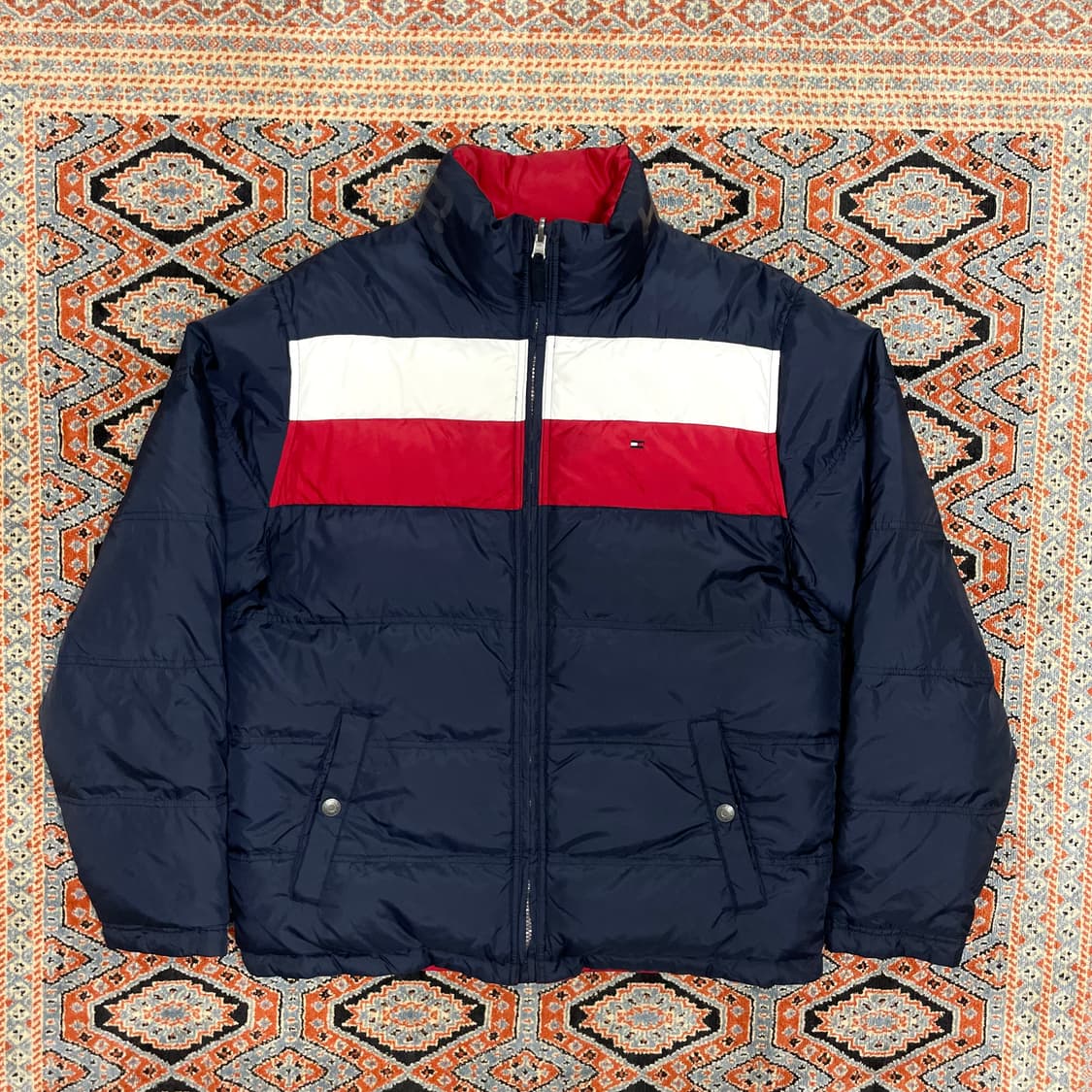 타미힐피거 리버시블 다운 패딩점퍼 남성M 상품이미지1