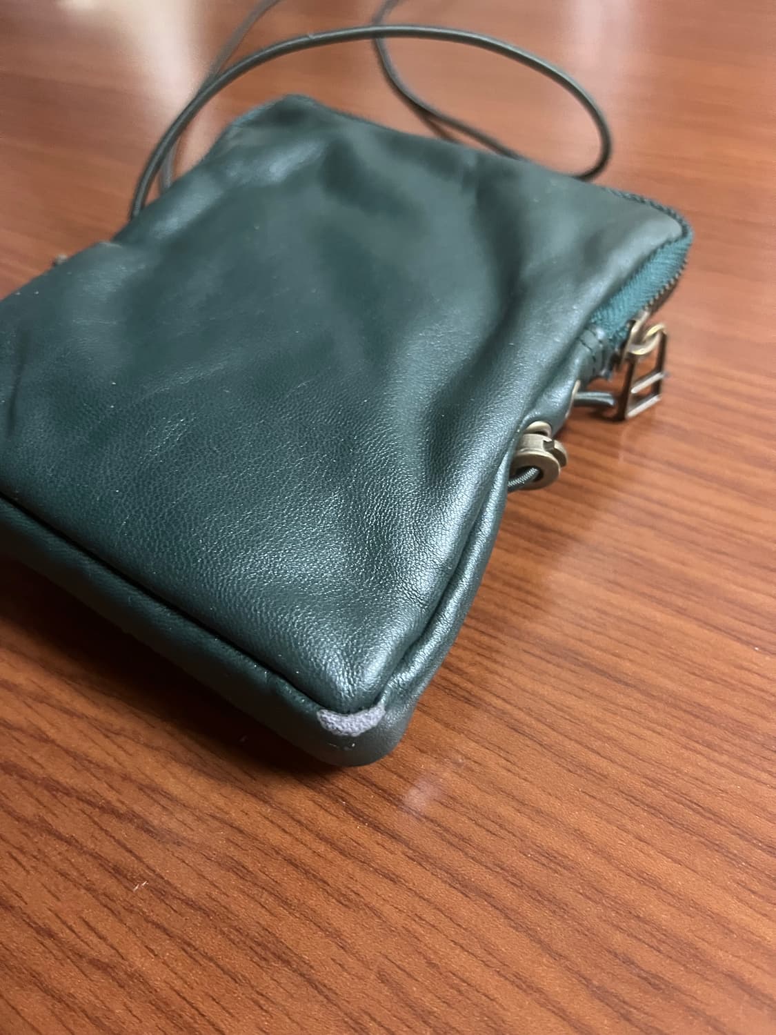 KIJUN 논픽션 콜라보 가죽 미니백 상품이미지4