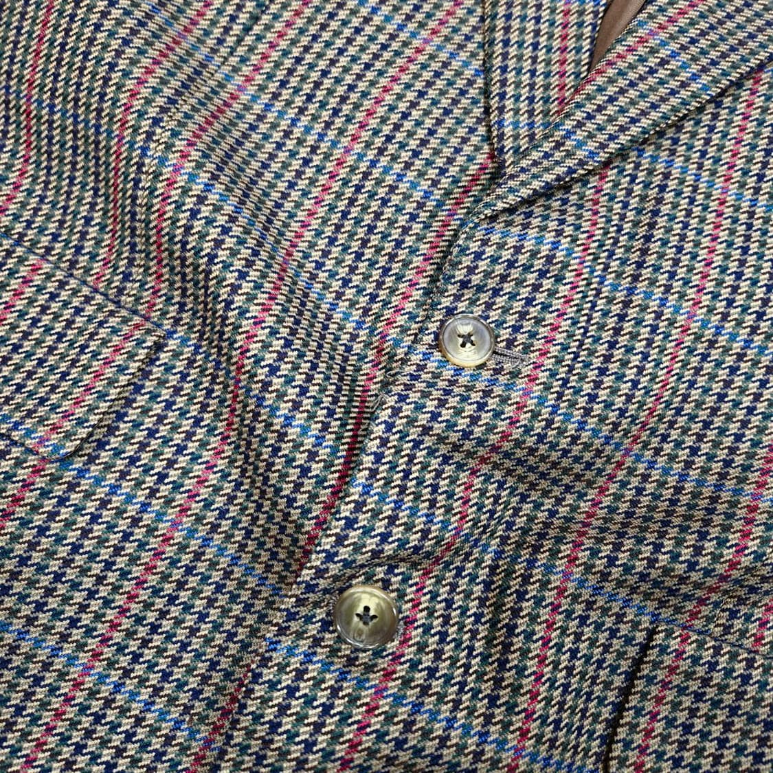 버버리스(Burberry's) 90's 울 100% 하운스투스 블레이져 상품이미지3