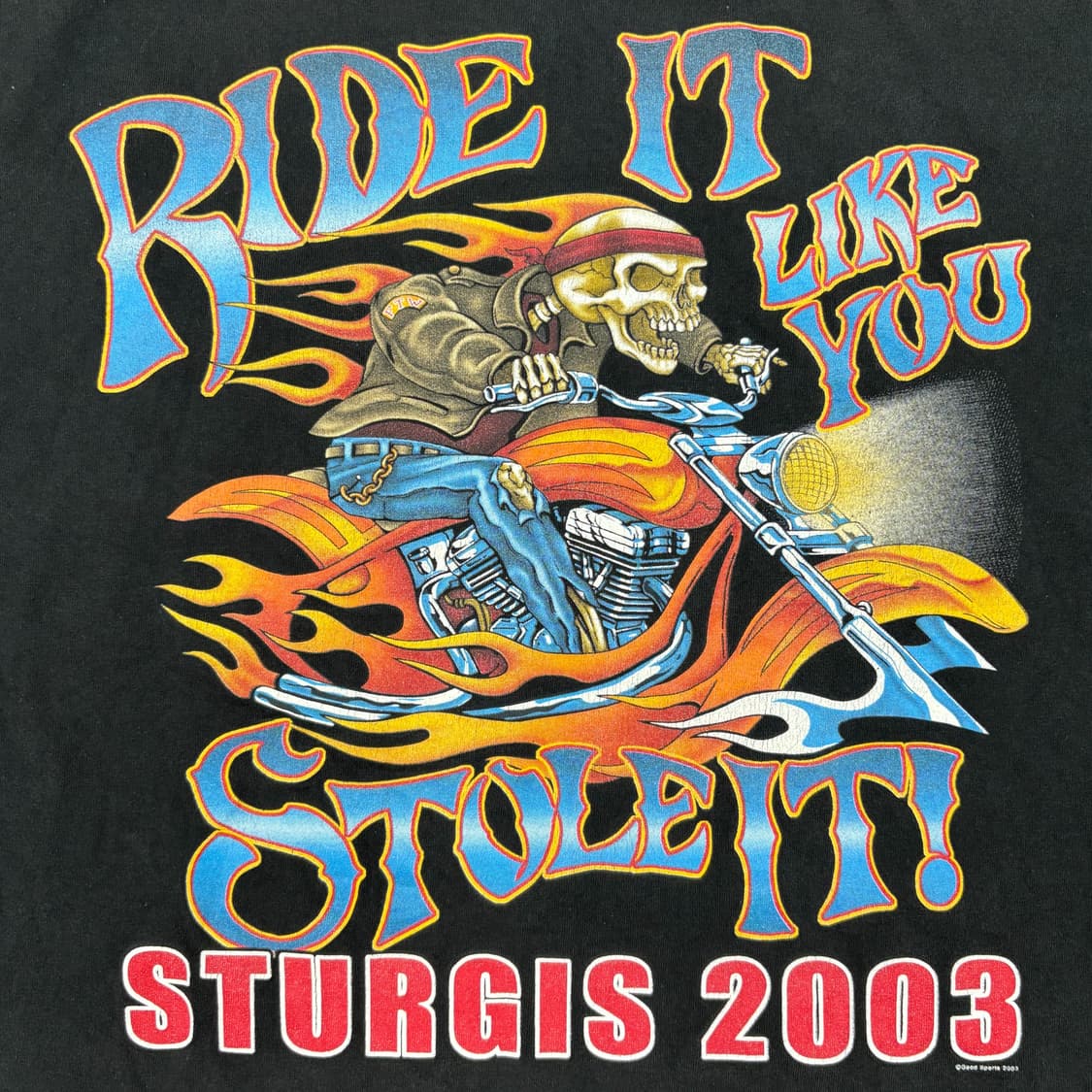 2003 Sturgis Motorcycle Rally 티셔츠 상품이미지3