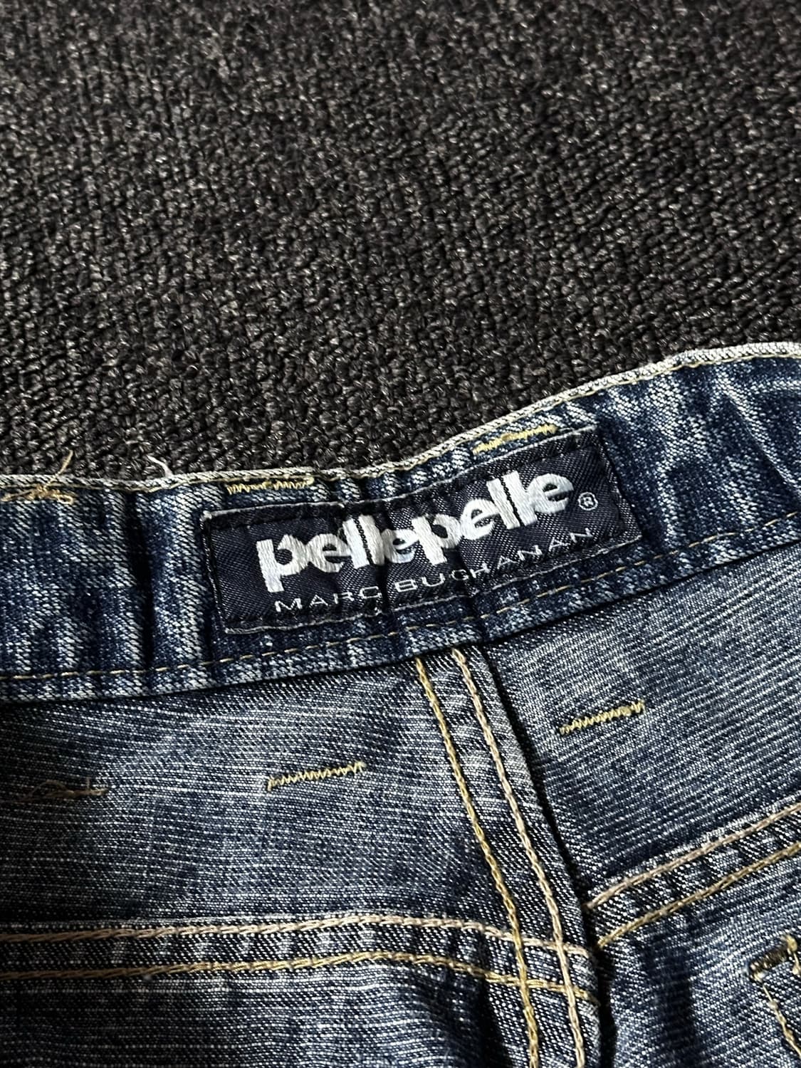 Pelle Pelle Vintage 워싱 데님 Cargo Pants  상품이미지7