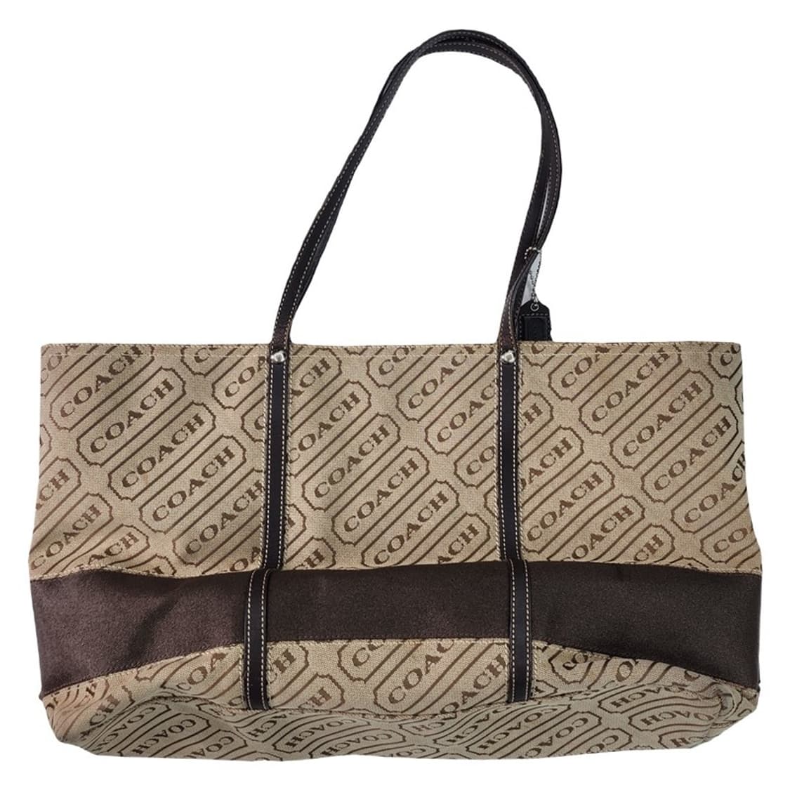 COACH Lozenge 자카드 토트백 상품이미지1