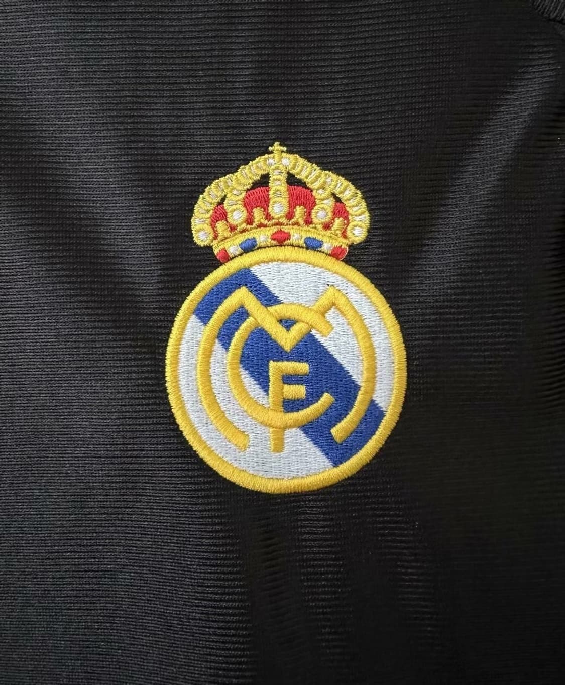 99-01 레알마드리드 레트로 축구유니폼 후원복 남여공용 블랙 상품이미지5