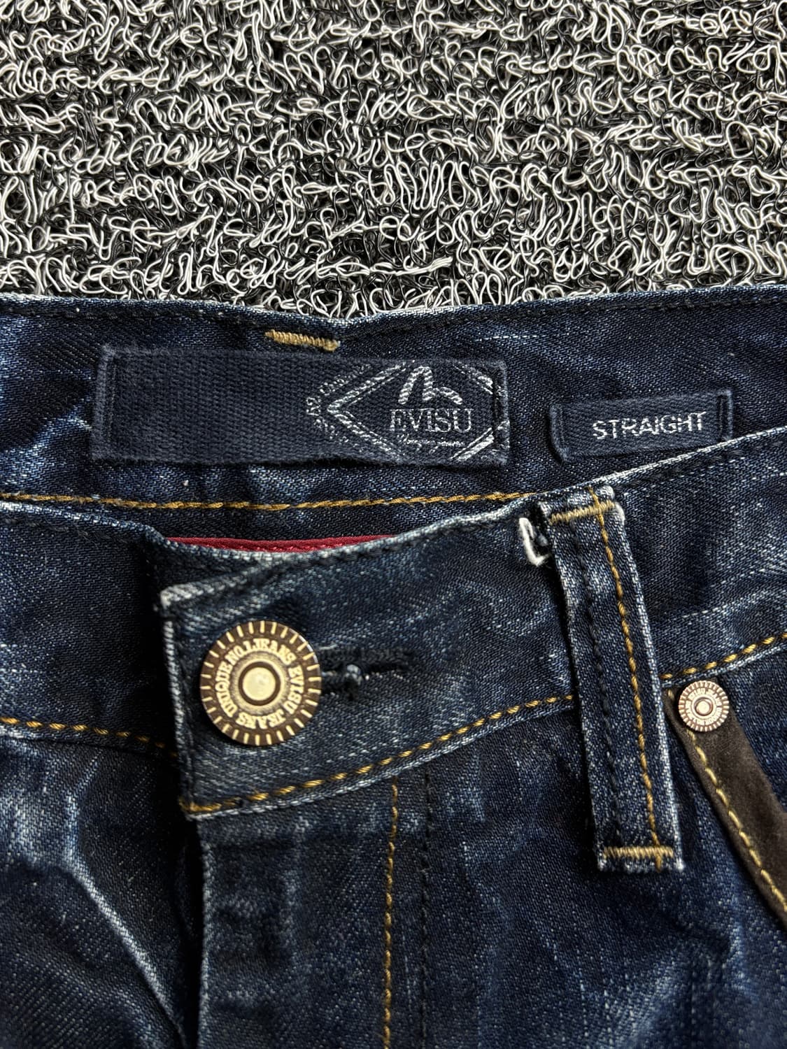 에비수 시그니처 와이드 데저트 워싱데님 팬츠 1680 상품이미지3