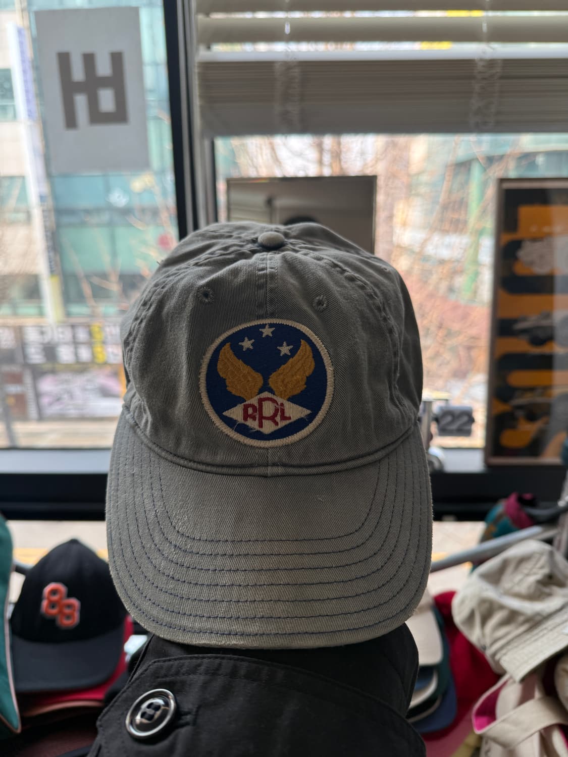 RRL 가먼트 다잉 볼캡 Os 상품이미지1