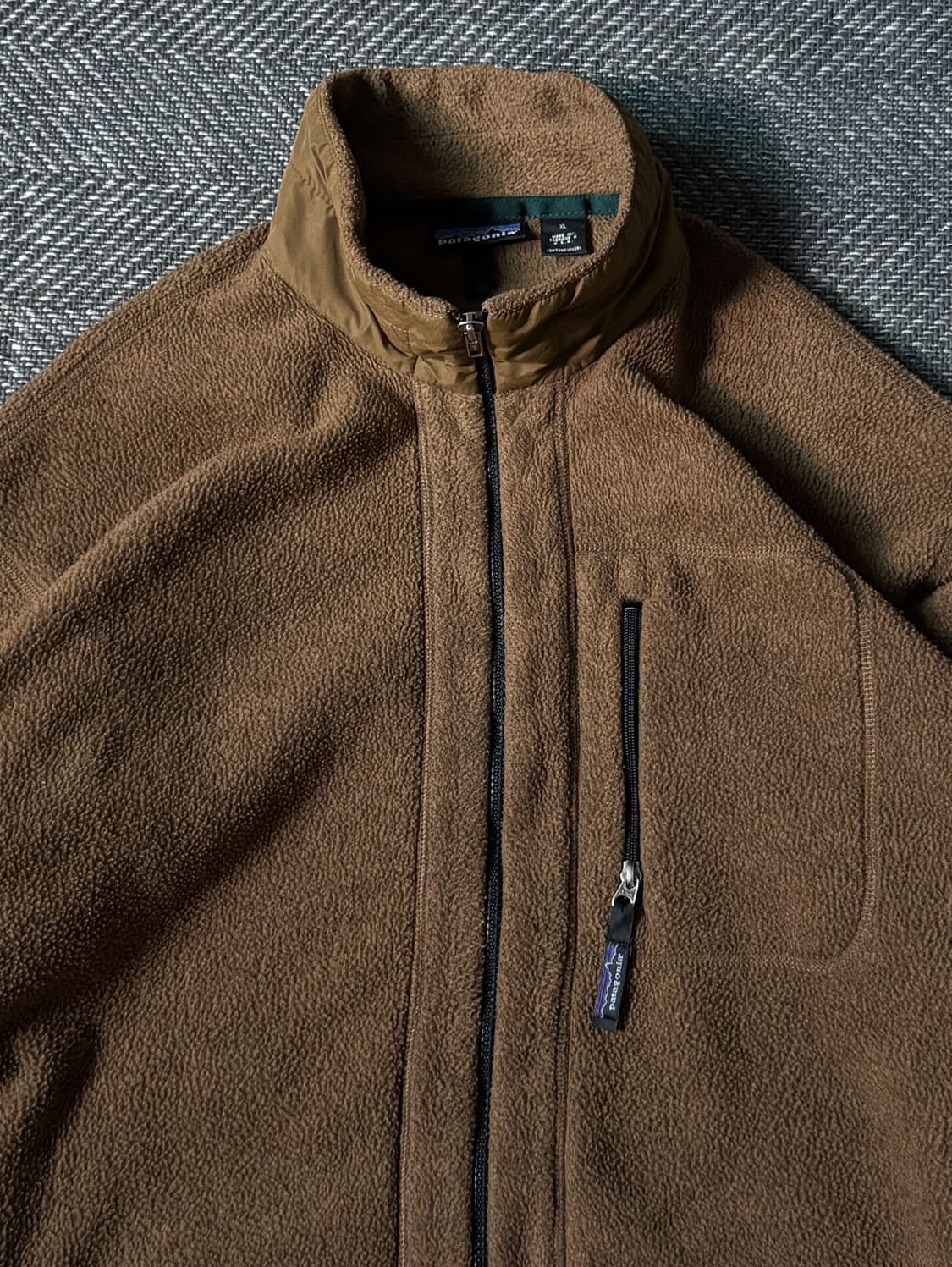 90s USA 파타고니아 레트로 플리스 집업 자켓 (105-110) 상품이미지2