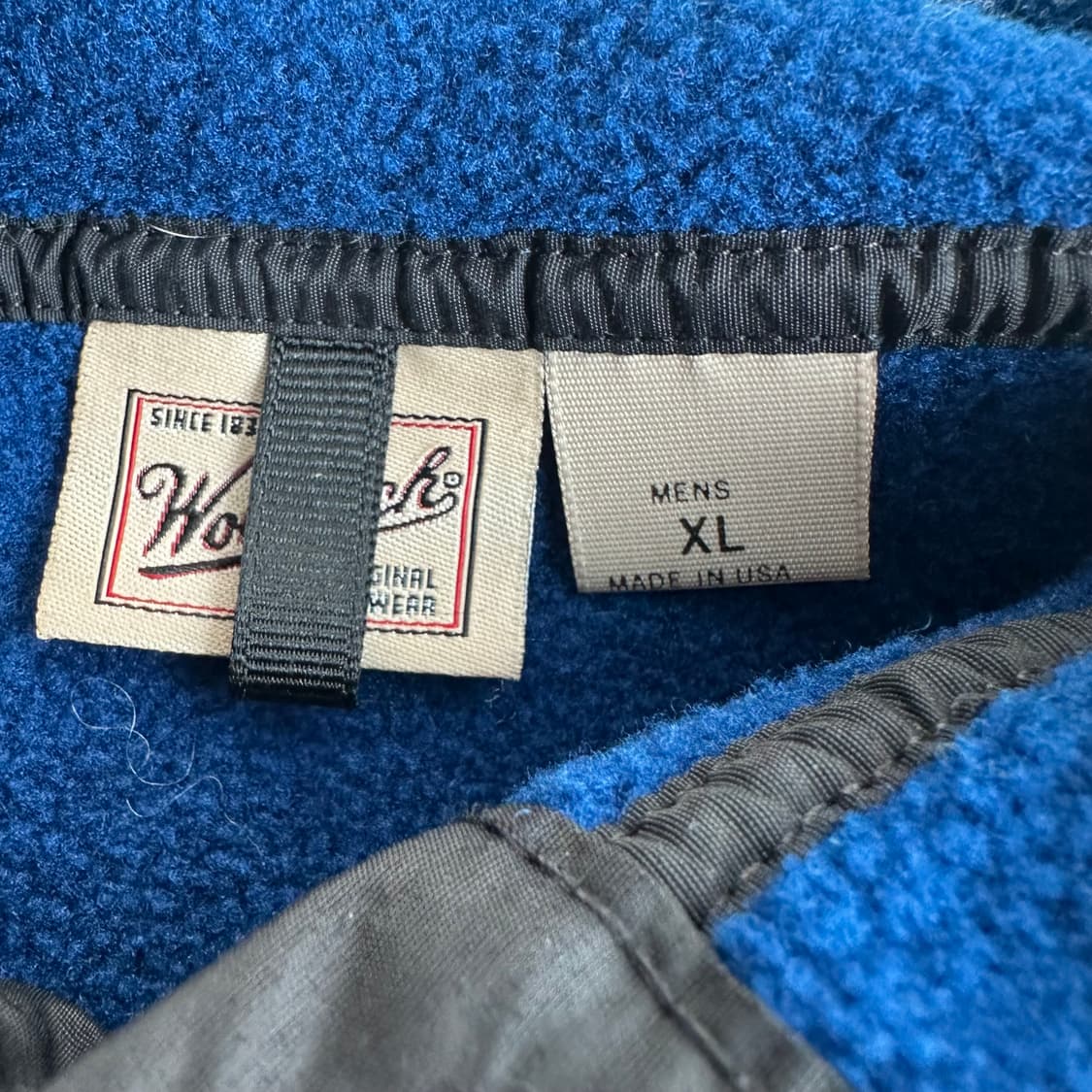 울리치 폴라텍 플리스 로얄블루 made in usa 상품이미지4