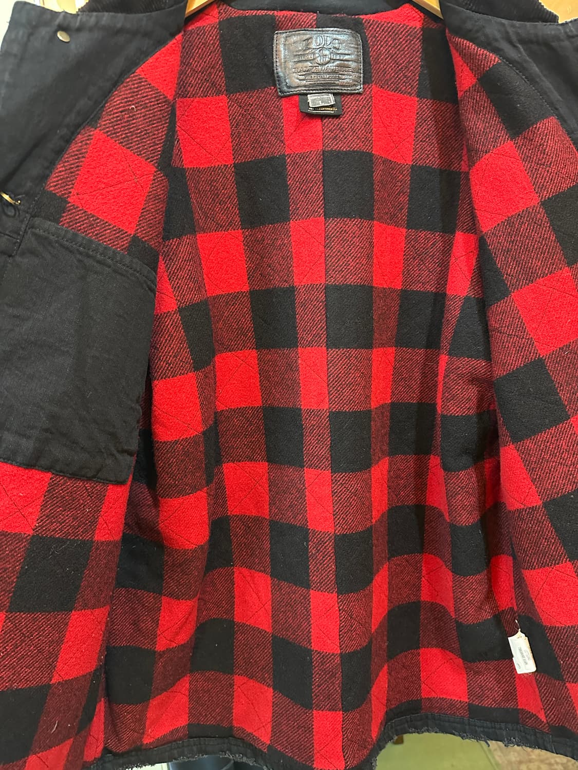 폴로 랄프로렌 디스트레스트 보로 워크 초어자켓 상품이미지2