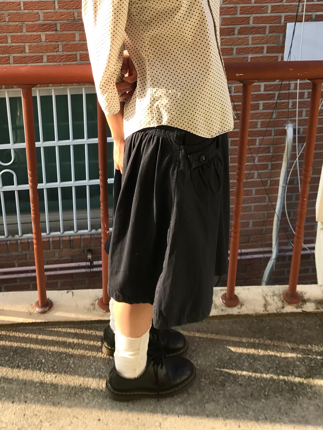 Beams boy button skirt 상품이미지2