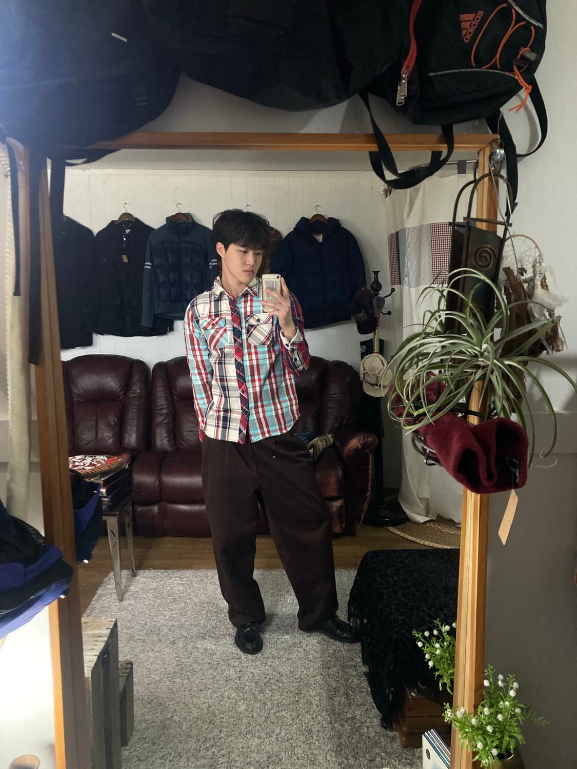 크리프 메이어 체크셔츠 상품이미지6