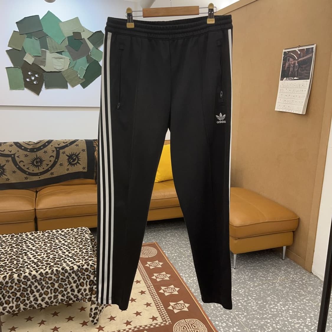 아디다스 올드스쿨 빈티지 베켄바우어 삼선 트랙팬츠 L C09718 상품이미지3