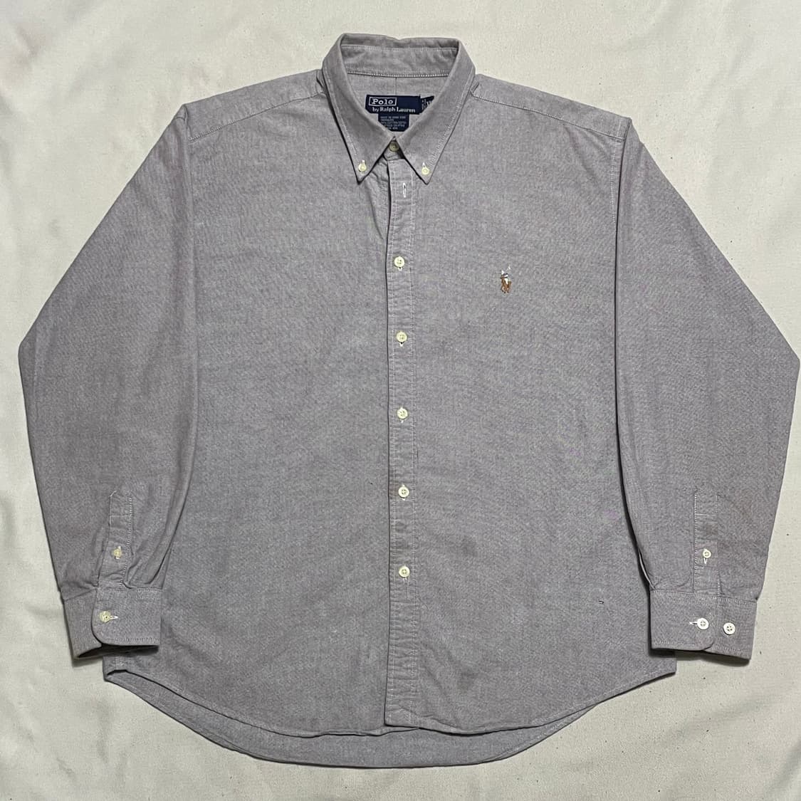 XL 폴로랄프로렌 퍼플 코튼 셔츠  상품이미지2