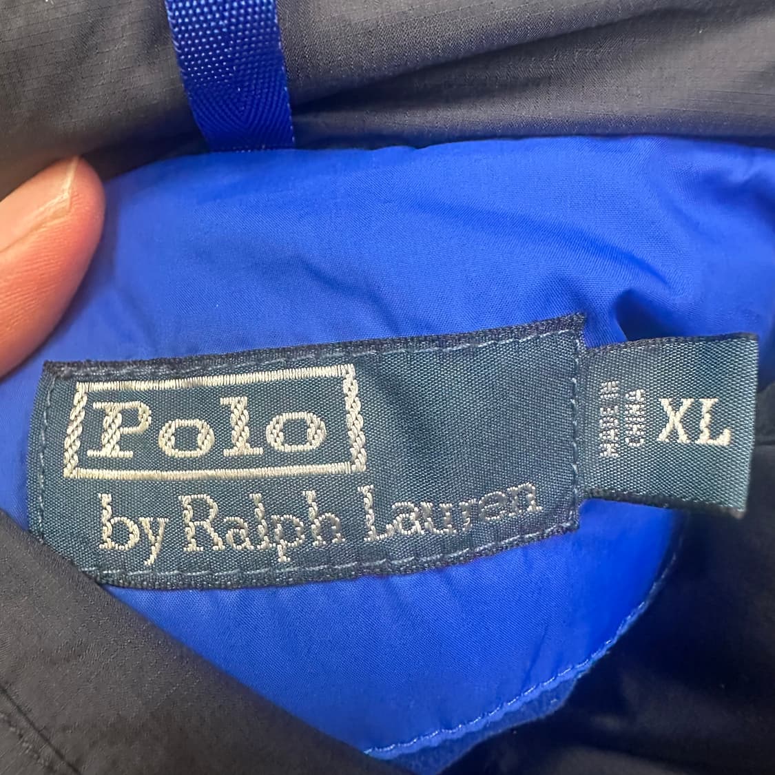 폴로 랄프로렌 빅포니 노르웨이 네이비패딩조끼베스트 XL 상품이미지4