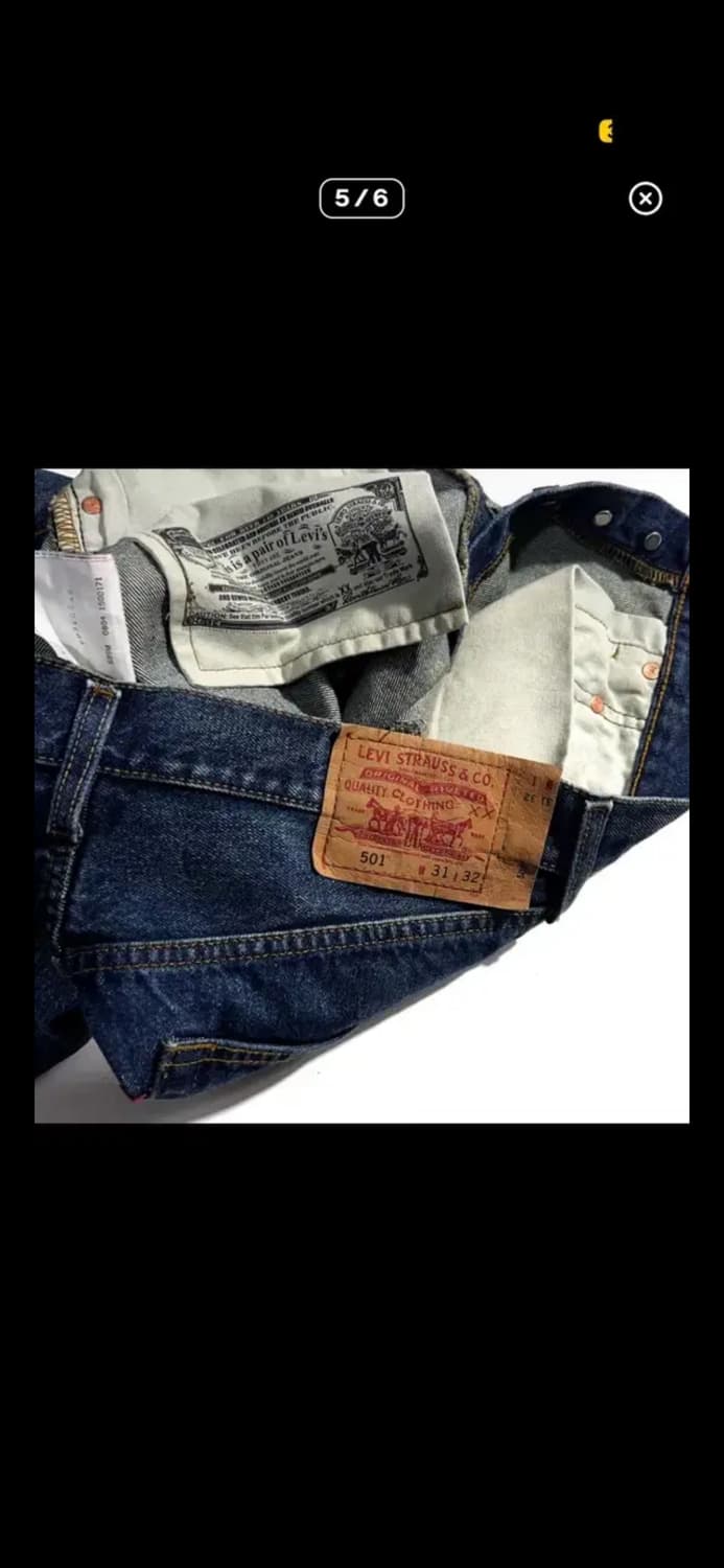 리바이스 501 31x32 멕시코생산 상품이미지4