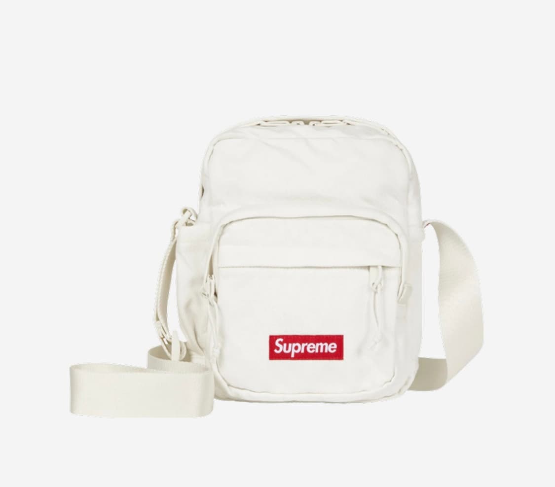 슈프림 데님 숄더백 화이트 - 25FW 상품이미지1