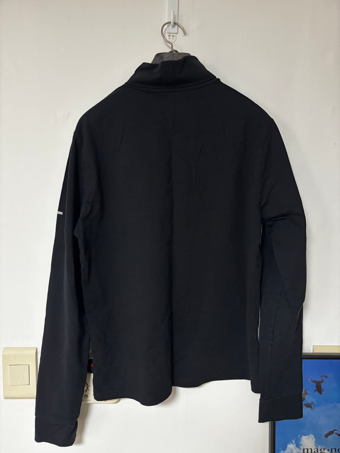 [M] 라프시몬스 x 프레드페리 핀배지 하이넥 슬리브 상품이미지6