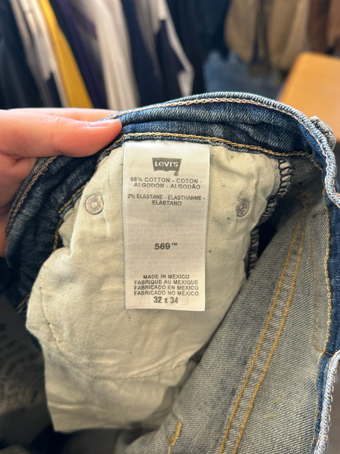 리바이스 569 W32 L34 상품이미지3