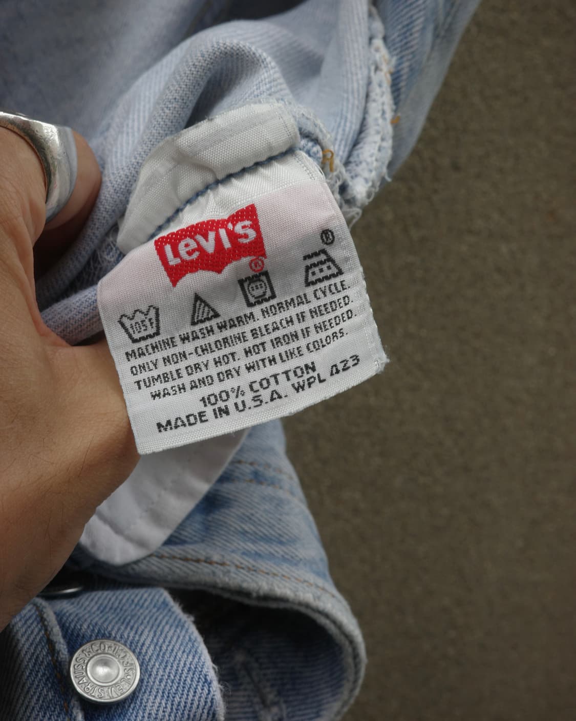 90‘s Levi’s 501 데님 팬츠 상품이미지2